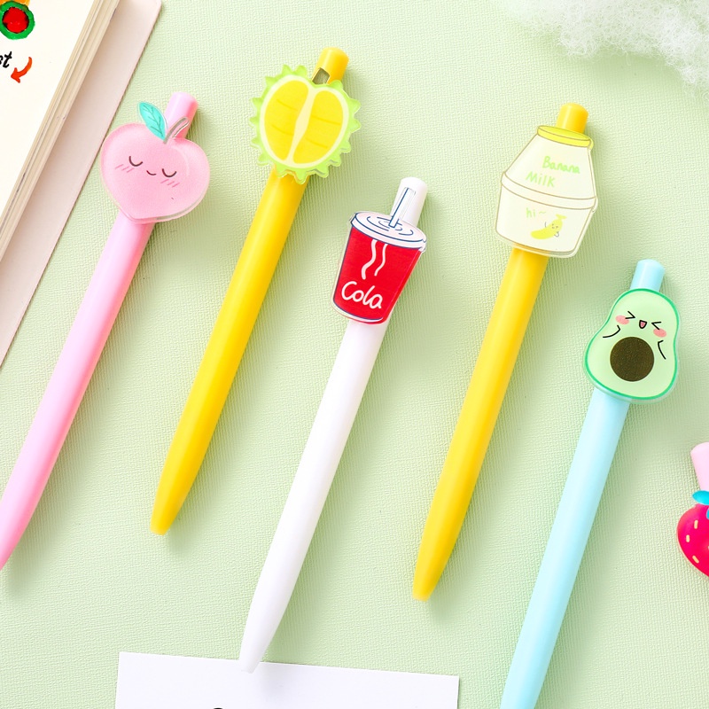 Cute Korean Gel Ball Pen 0.5mm assorted designs | Shopee Philippines