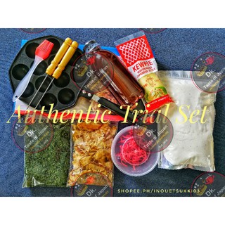 Takoyaki Trial Set (Authentic Takoyaki Taste) | Yields 100+ Balls