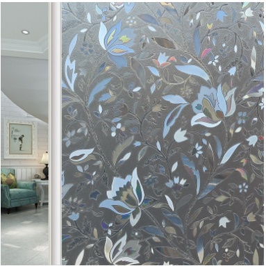 (Hot Selling) FLOWER II Vacuum PVC Film (Width 90cm.) Per Meter