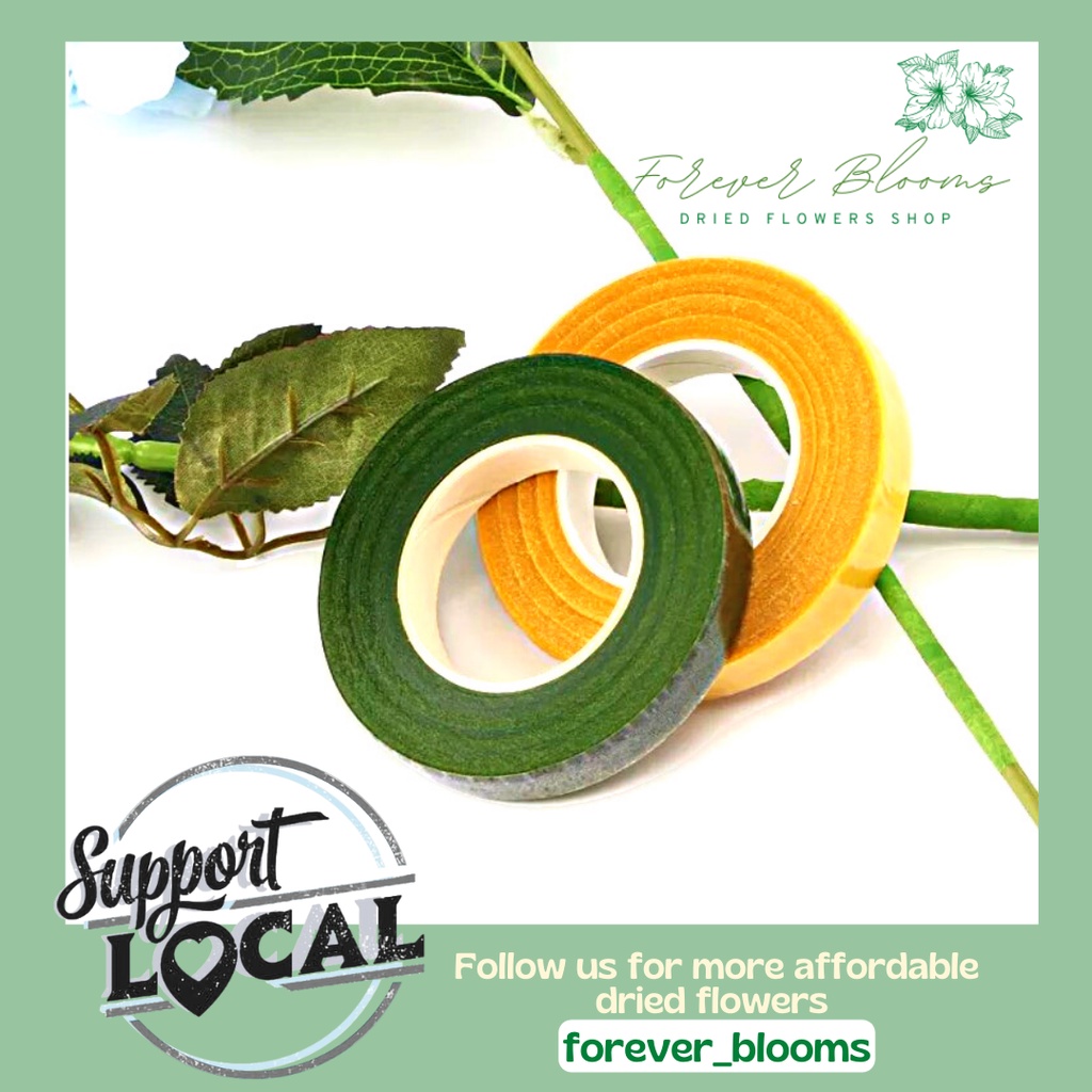 Self Adhesive Floral Tape Flower Tape Forever Blooms Shopee Philippines