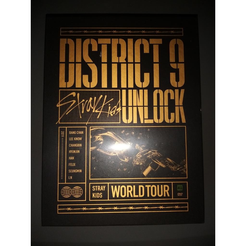 Onhand Stray Kids World Tour District 9 Unlock In Seoul Dvd Pob Sealed Shopee Philippines