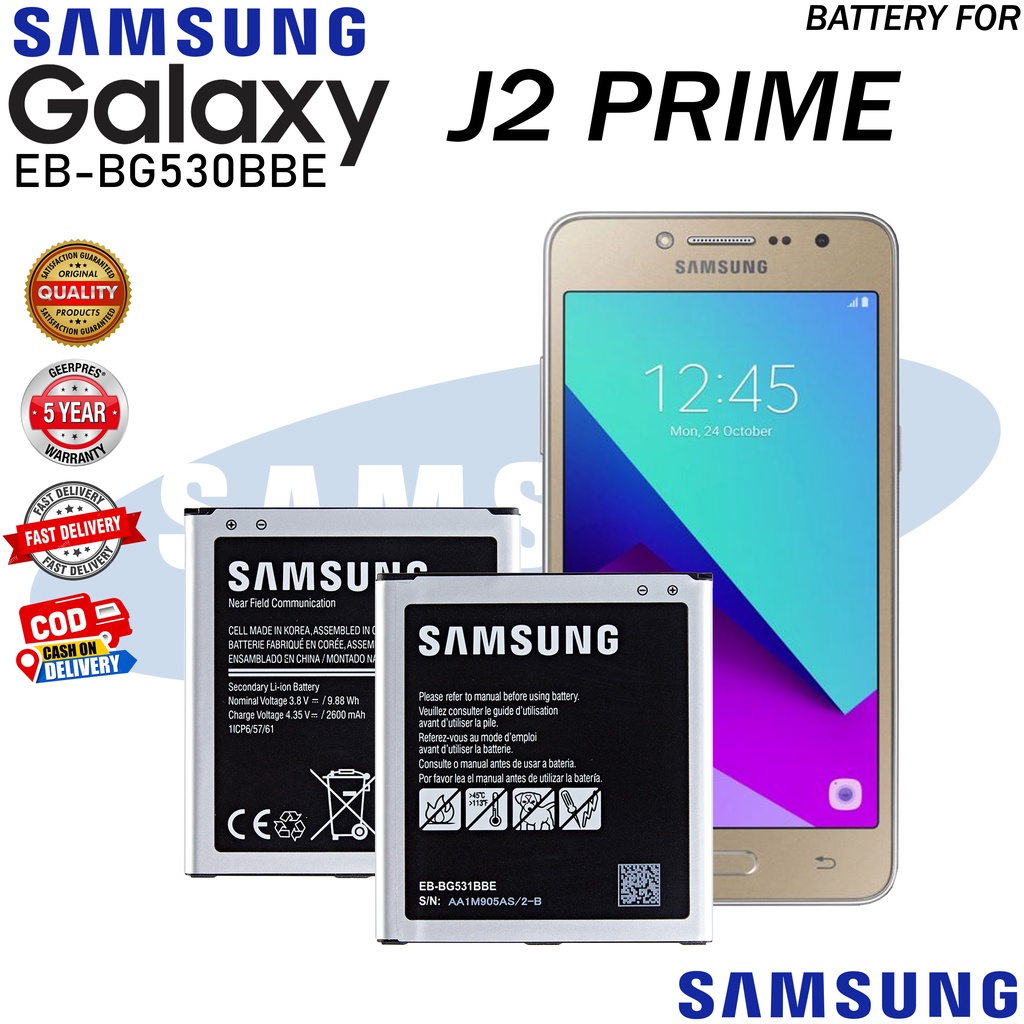 Samsung Galaxy J2 Prime J3 16 Grand Prime J5 15 G530h Sm G5306w Sm G5308w Sm G5309w G5 Shopee Philippines