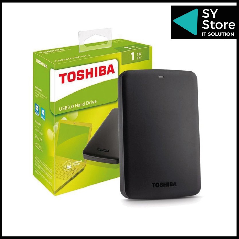 Toshiba External Hard Disk Canvio Basics/ Canvio Ready Portable HDD USB