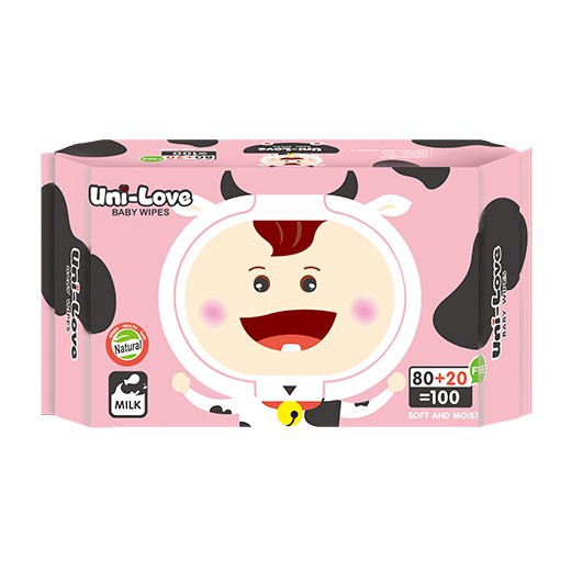 UniLove Milk Scent Baby Wipes 100's Shopee Philippines