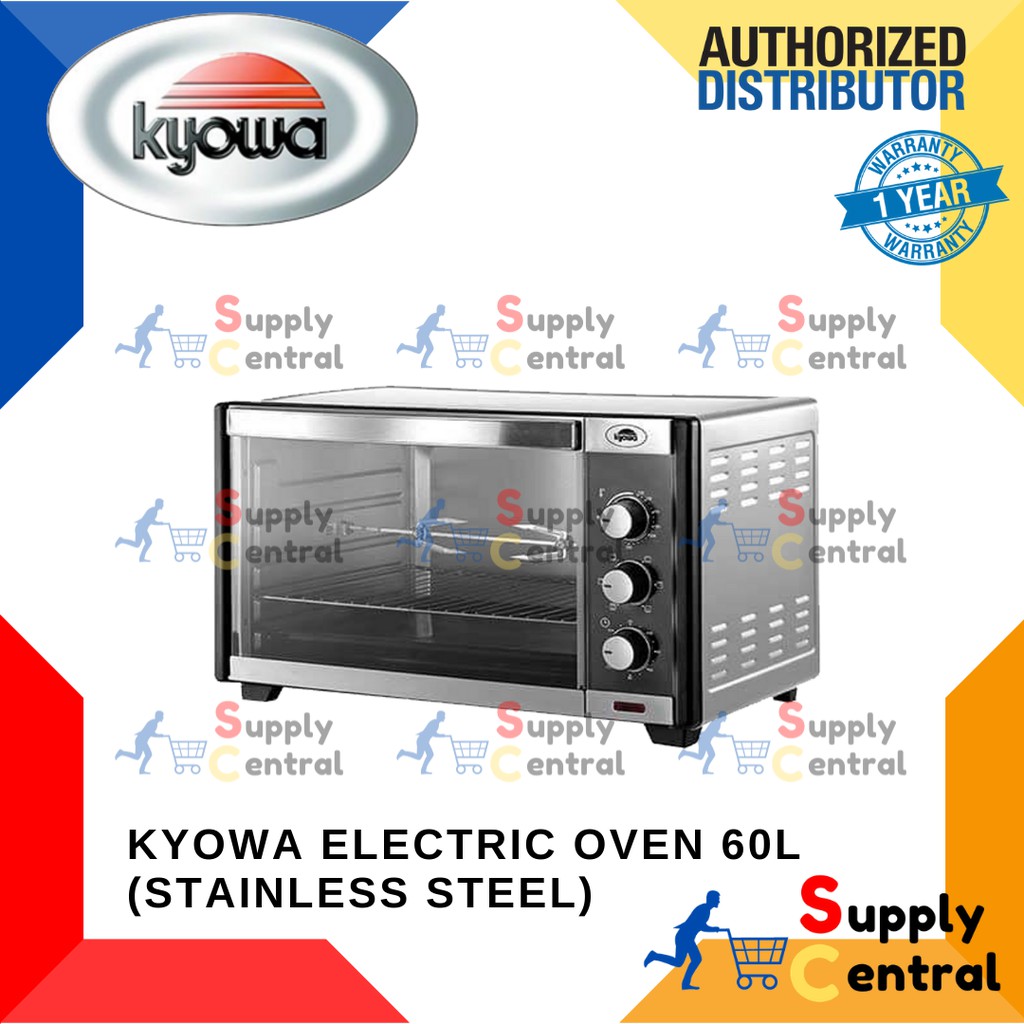 Kyowa Electric Oven 60L (Stainless Steel) KW 3338 Shopee Philippines