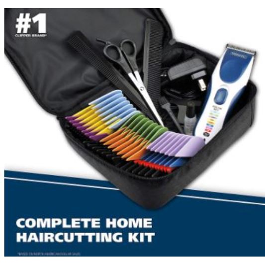 wahl color pro men's haircut kit with color coded