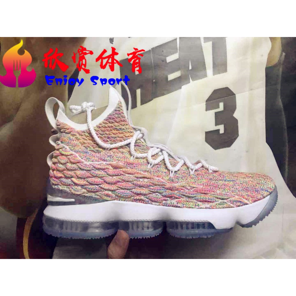 lebron 15 rainbow