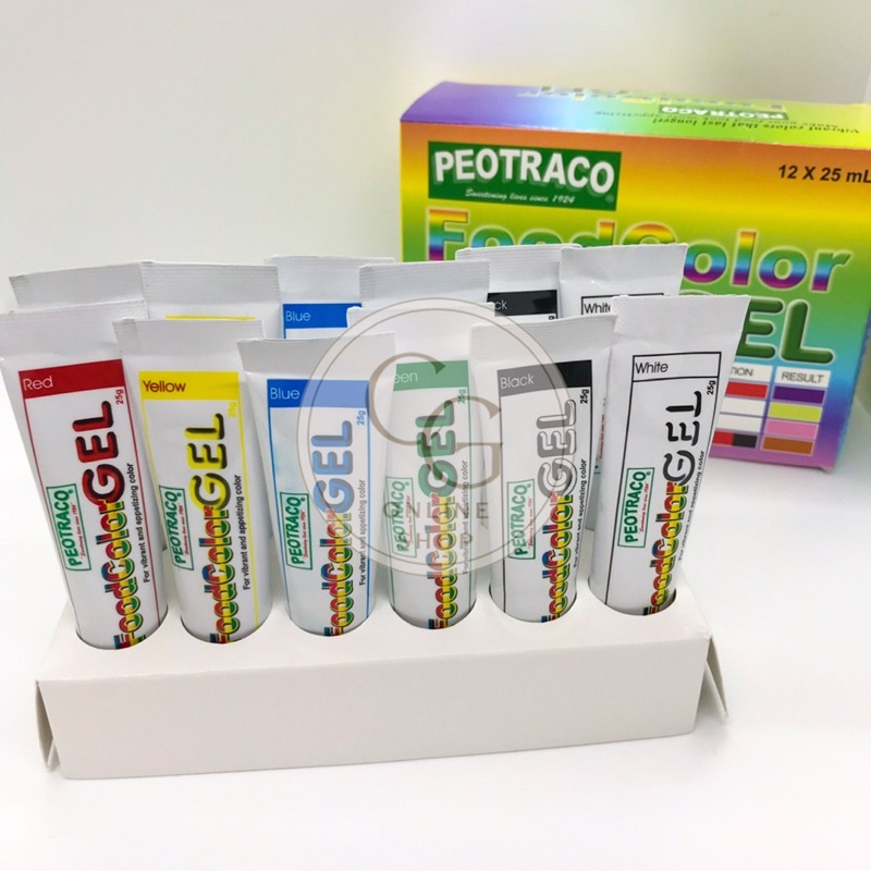 Peotraco Gel Food Color 25mL (Pls. read description) Shopee Philippines