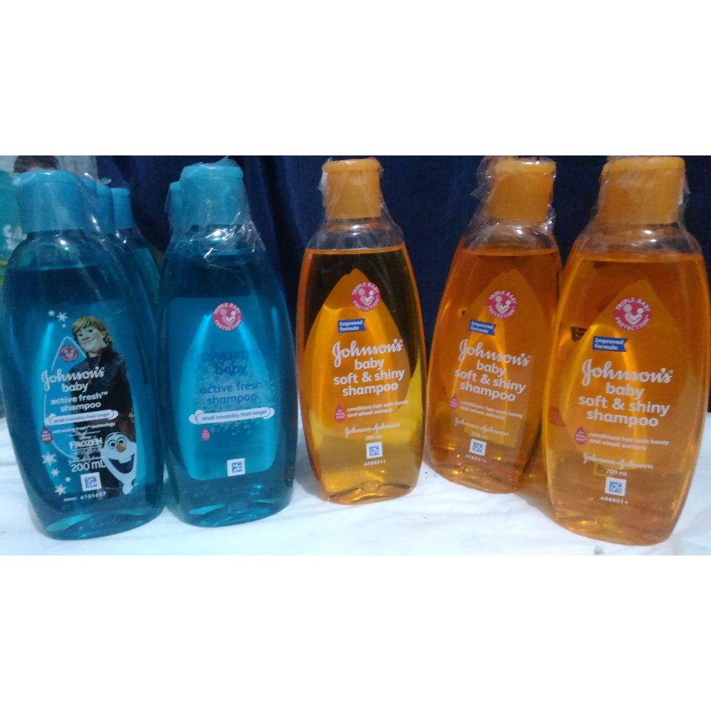 johnson's baby shampoo soft and shiny