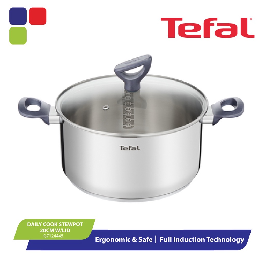 Tefal Daily Cook Stewpot W/Lid 20CM G7124445 Shopee Philippines