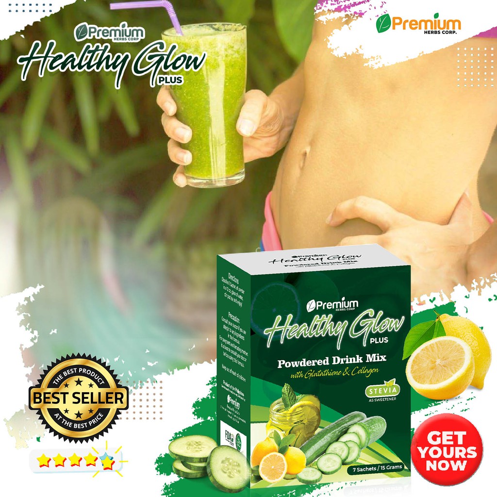 Healthy Glow Slimming Glutathione Collagen Powdered Drink Mix Juice