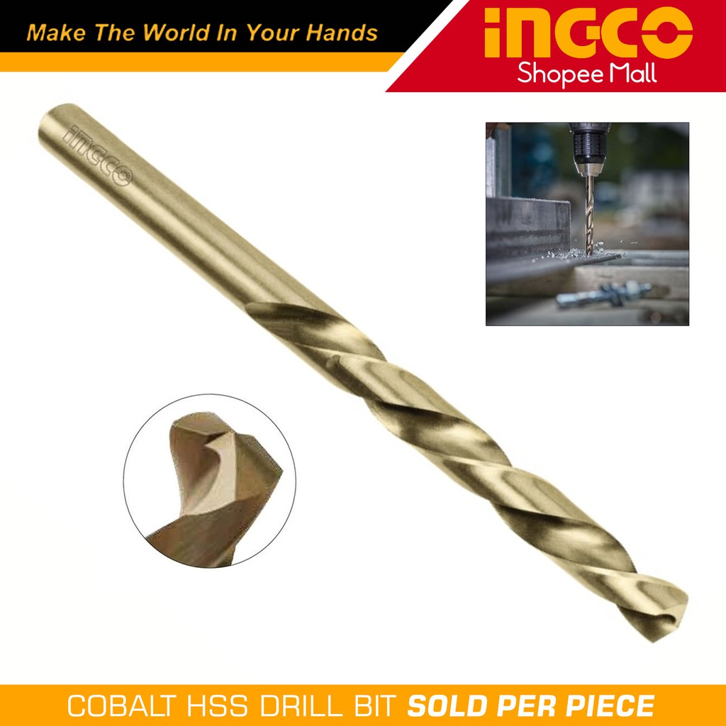 Ingco Cobalt HSS Drill Bit SOLD PER PIECE _H | Shopee Philippines