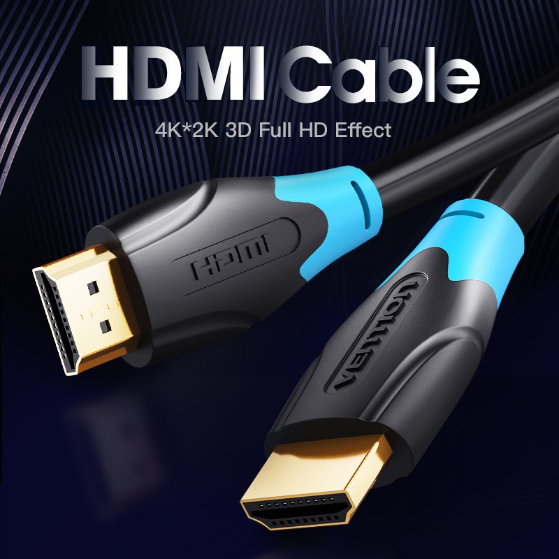 HDMI Kabel Highspeed Full-HD TV LCD Computer Adapter Kabel 0,5m DVI