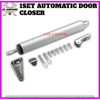 2106 1SET Automatic Door Closer Aluminum Pneumatic Door Closer Hydraulic Closer #1