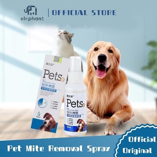 EP.Pet Anti fungal Spray 50ml Dog Skin Disease Treatment Dog Allergies Spray for Tick and Flea~020