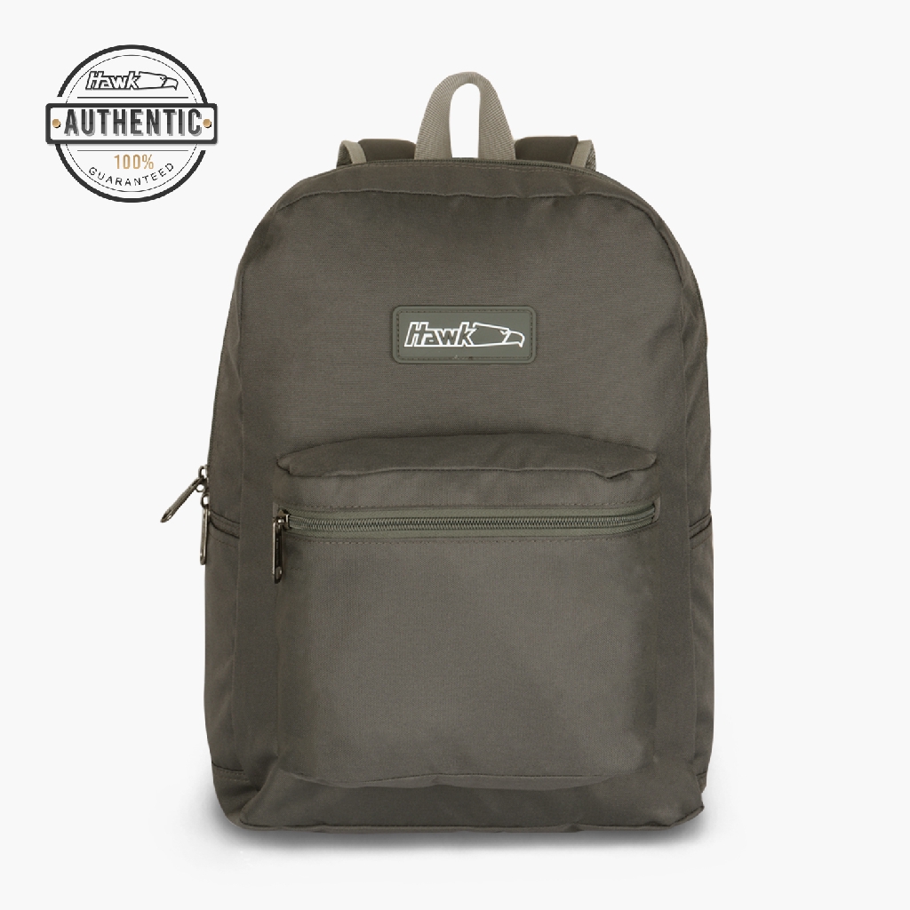 Hawk 4981 Backpack (Charcoal/St. Grey) | Shopee Philippines