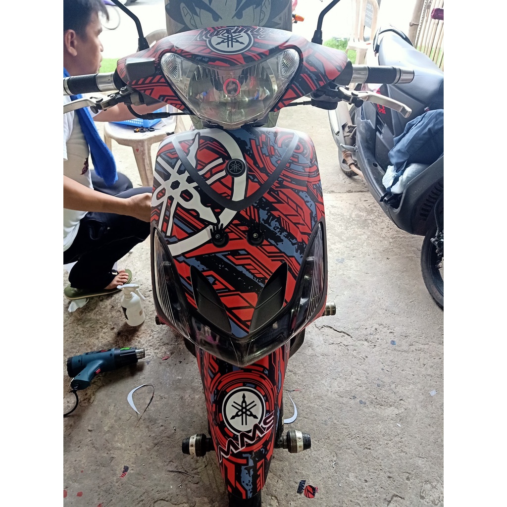 MIO SPORTY GEN.2 TECH DESIGN FULL DECALS SET Shopee Philippines