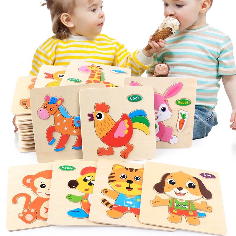 wooden puzzle toys for toddlers