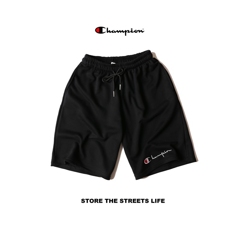 Champion Embroidery Terry Cotton Shorts 