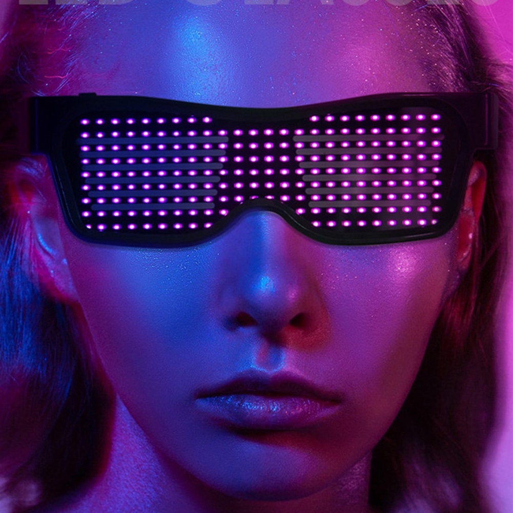 led light glasses