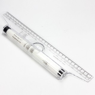 Clear Rolling Parallel Ruler For Art Architect Design | Shopee Philippines