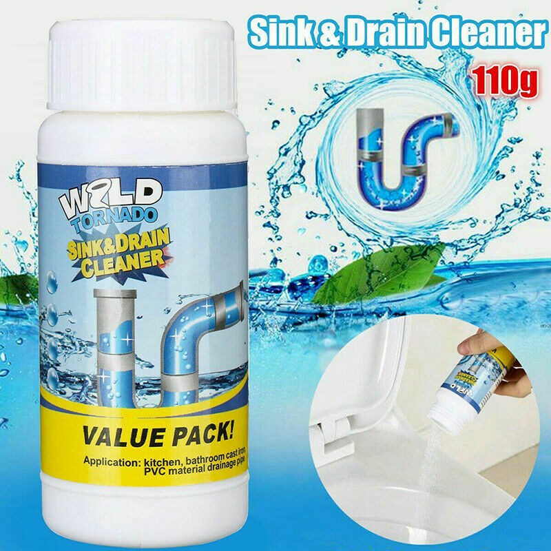 COD 110g Oraginal Wild Tornado Super Powerful Sink & Drain Cleaner High