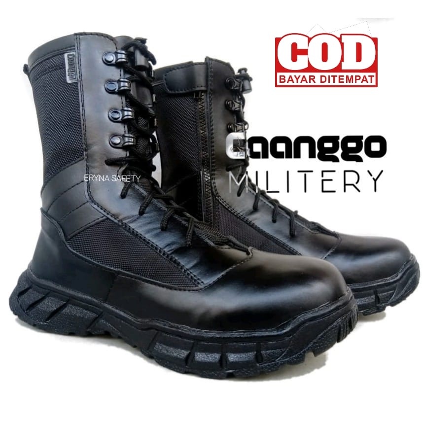 Pdl Shoes Fath Divider TNI Polri 2020 PDL Genuine Leather Caanggo Shoes ...