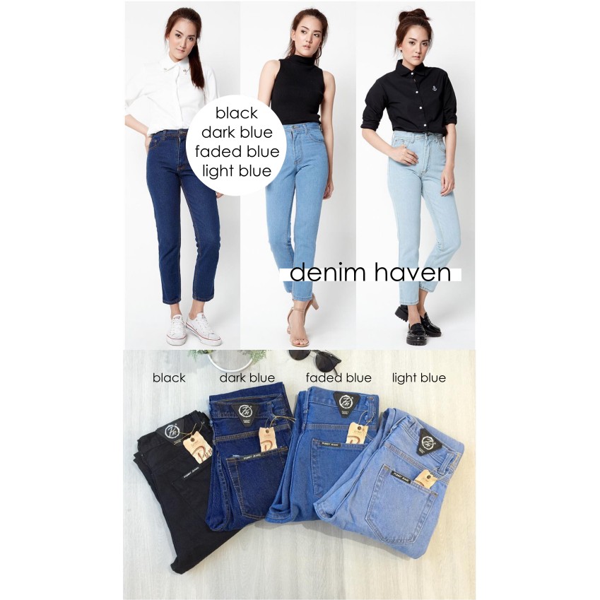 faded black boyfriend jeans