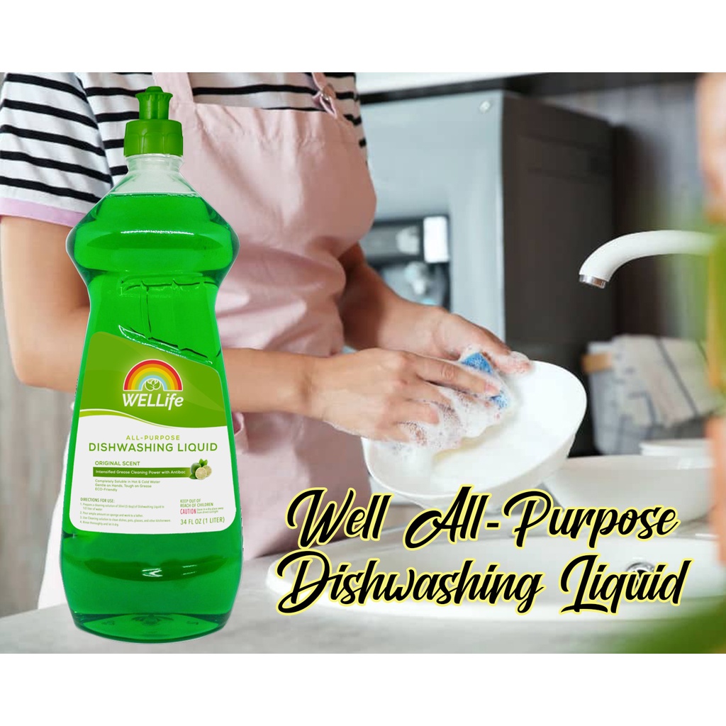 3CKsjar Well AllPurpose Dish Washing Liquid No Harmful Chemicals Eco