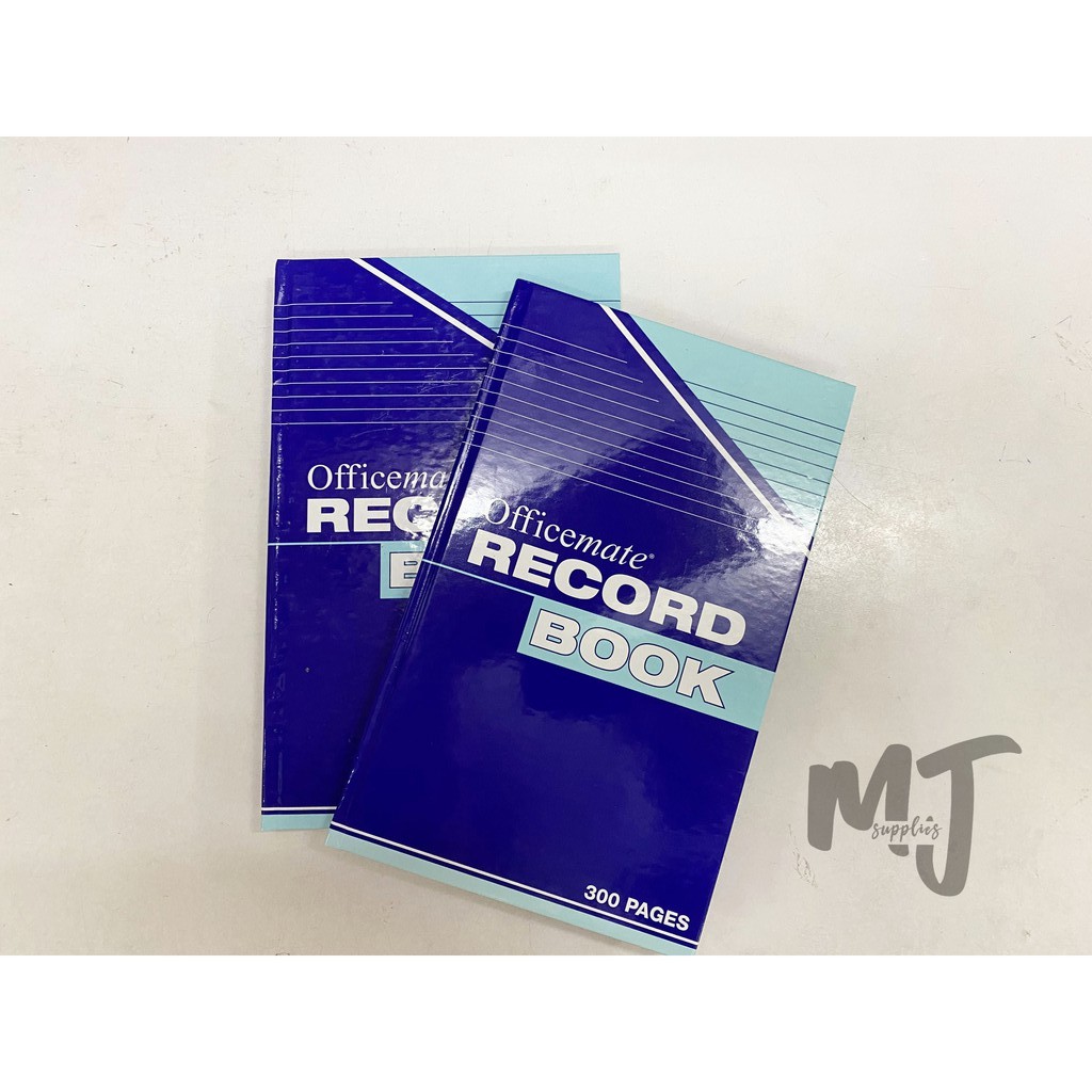 Officemate / Veco Record Book Logbook (also available in Mini Size ...