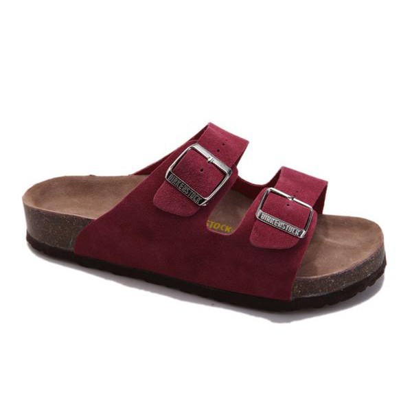 birkenstock sandals burgundy