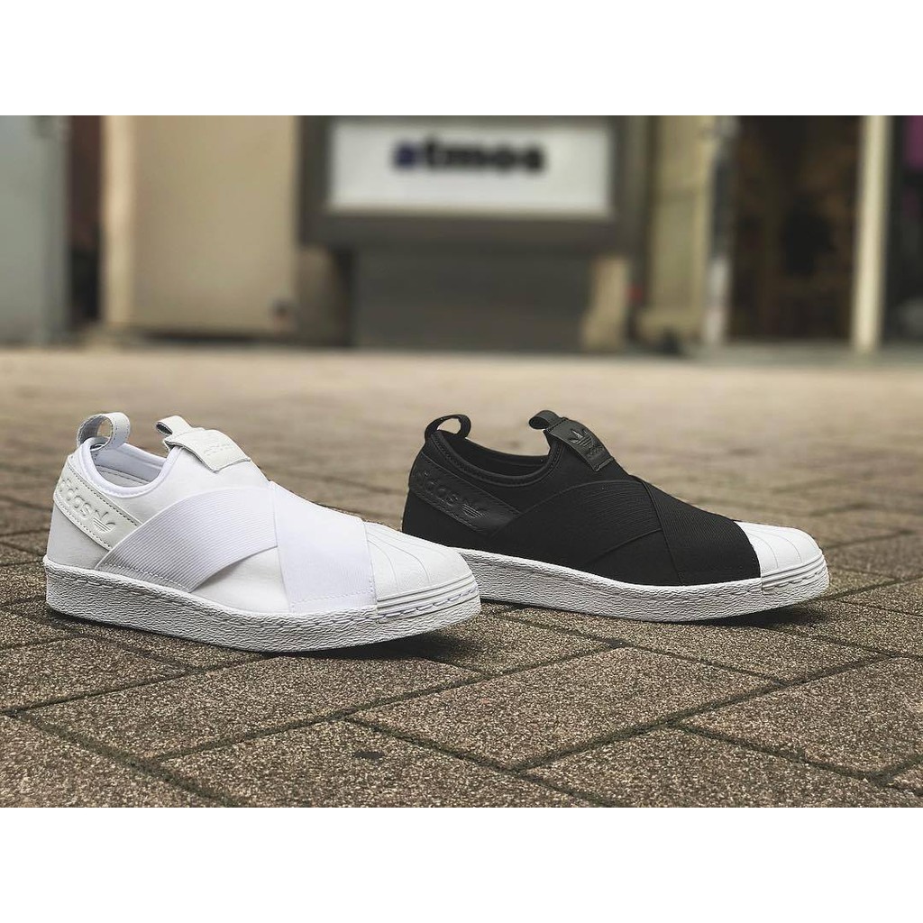 adidas suoerstar slip on