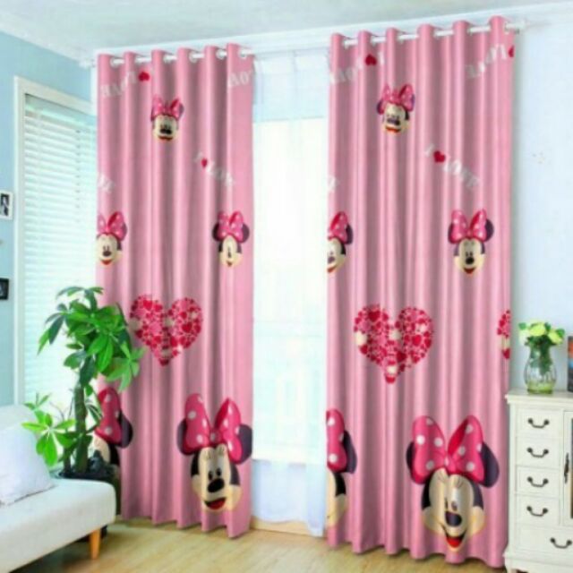 Minnie Mouse Curtains Shopee Philippines