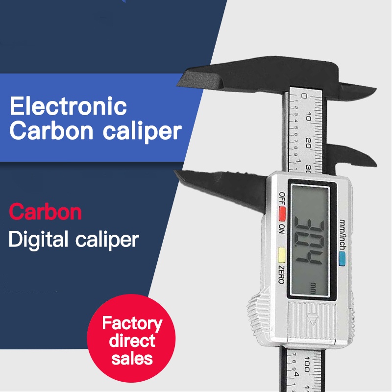 150mm digital caliper electronic cursor widescreen vernier caliper 6