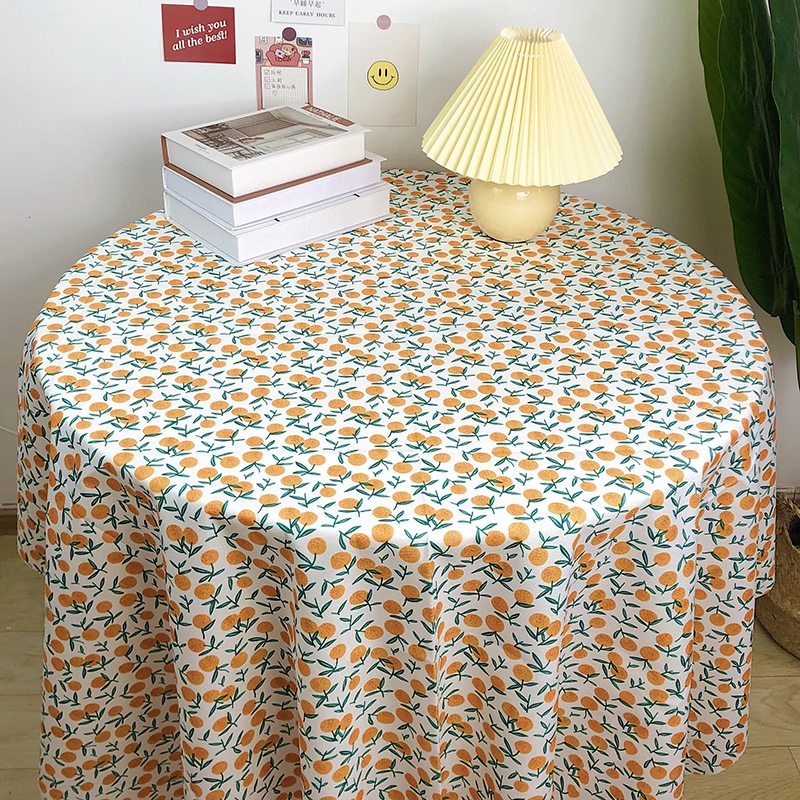 Past Round Table Cloth Fl, Oilcloth Tablecloth Round 70cm X 6
