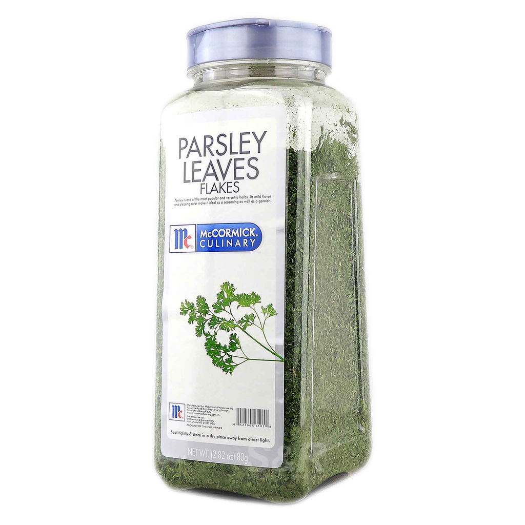McCormick Culinary Parsley Leaves Flakes 80 g Shopee Philippines