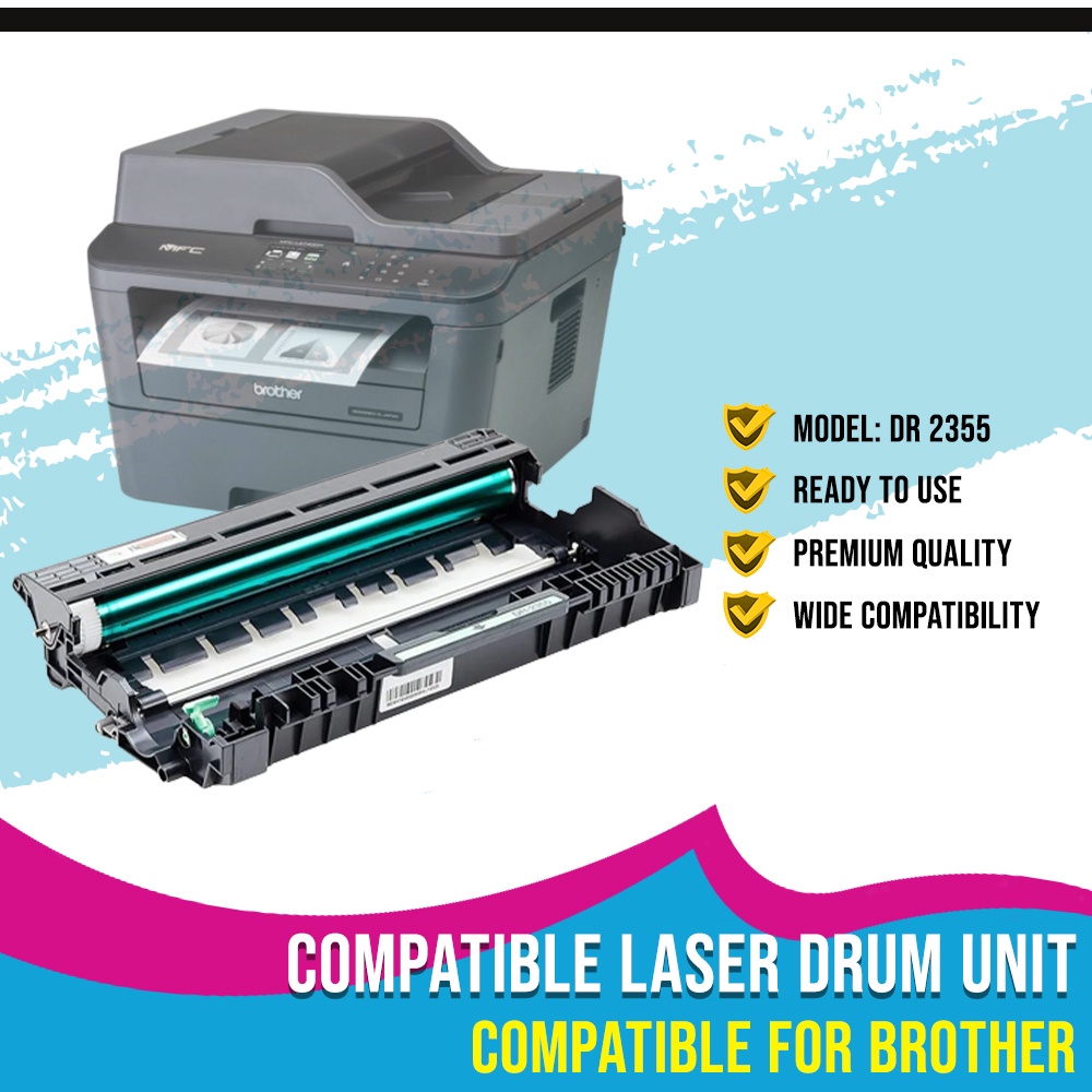 Compatible Laser Drum Unit Brother DR 2355 DR2355 DR630 For L2540DW