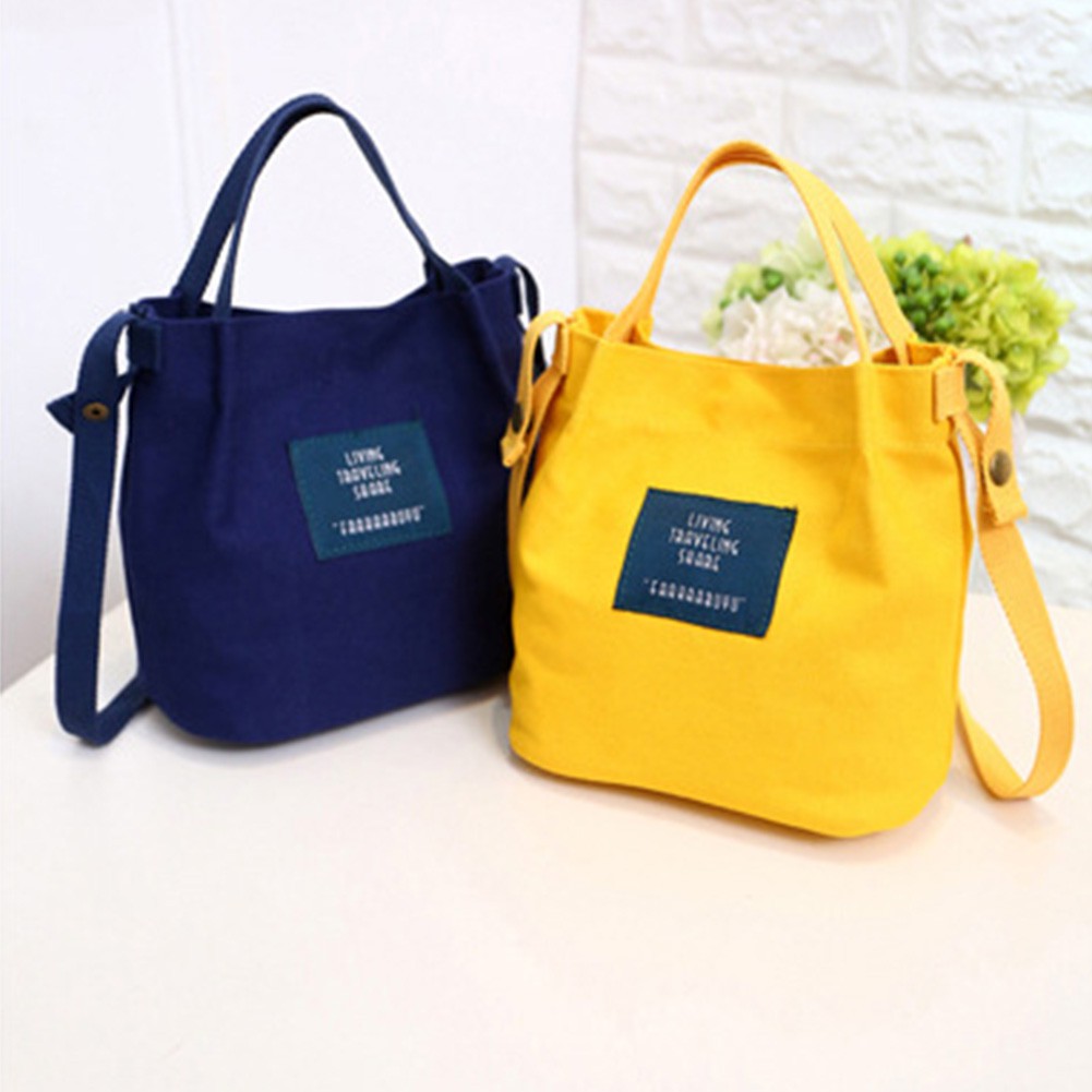 korean canvas tote