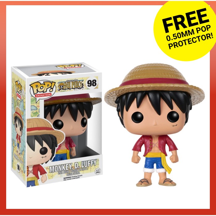One Piece Monkey D Luffy 98 Funko Pop Vinyl Figure Shopee Philippines