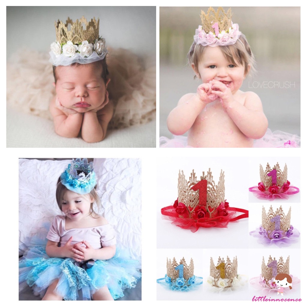 little girl crown headband