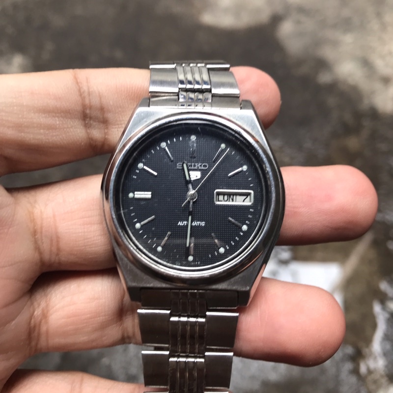 Seiko 5 Watch Automatic Original Analog Japan Made for Men Authentic Mens  Watches Sale Black | Shopee Philippines