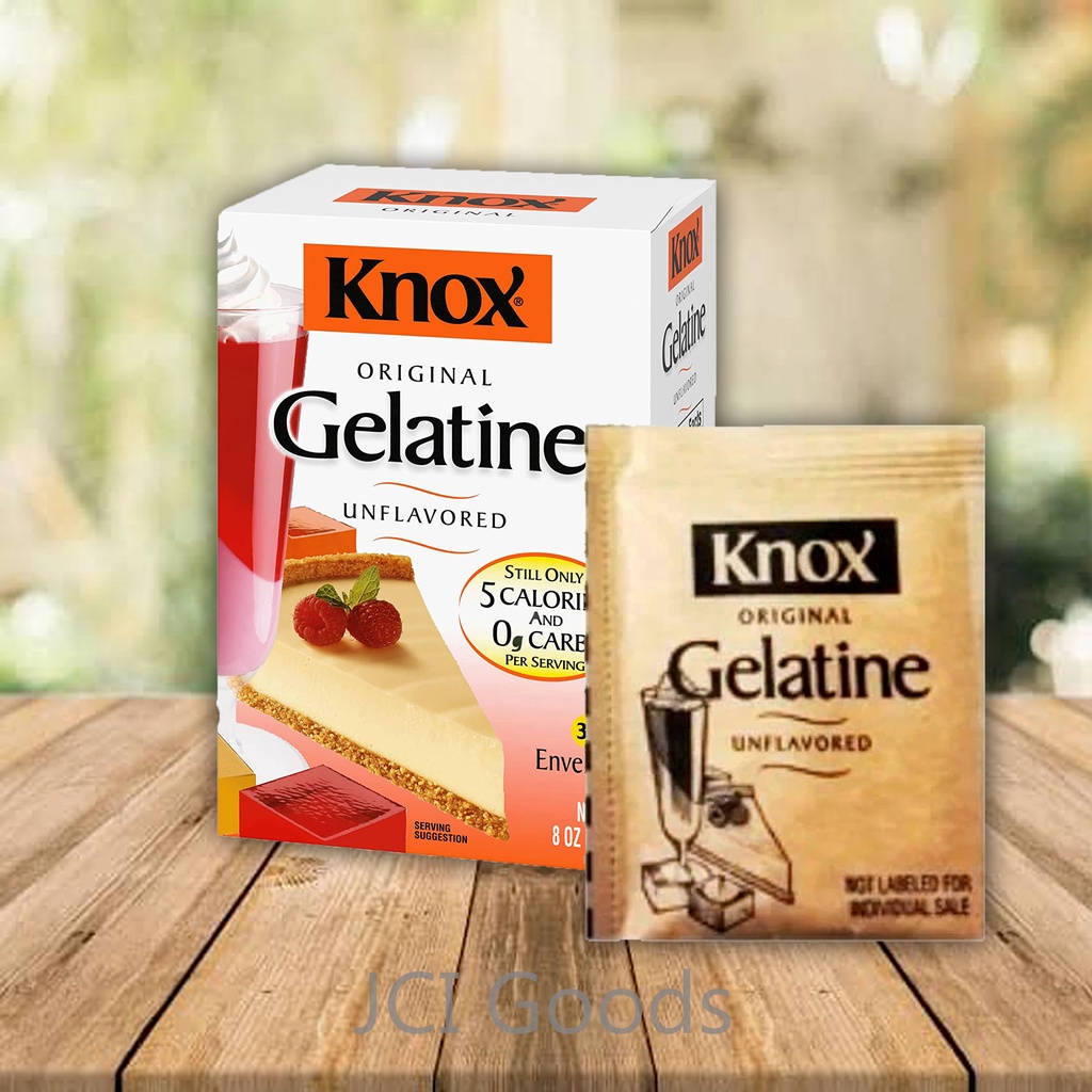 KNOX Gelatine Unflavored 1 Sachet 1 oz | Shopee Philippines