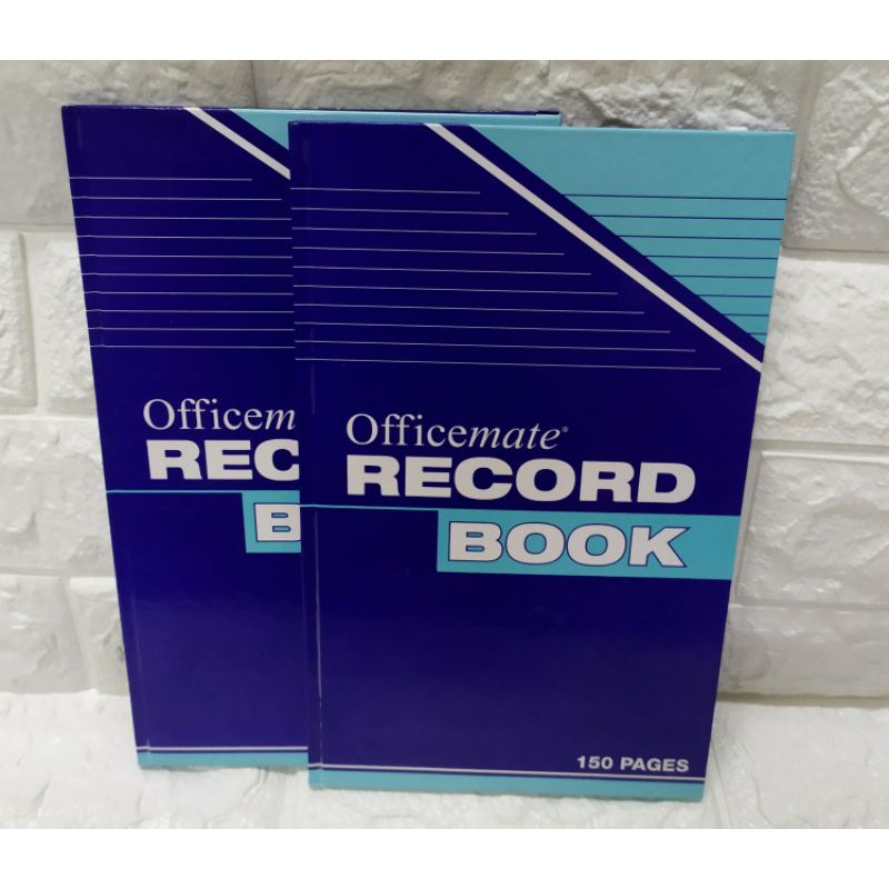 RECORD/LOG BOOK Officemate (150pages) | Shopee Philippines