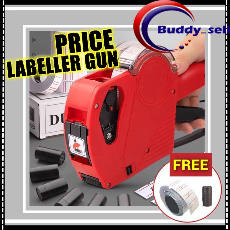 Price Tag Gun MX5500 Price Labeller Transparent Lid Labelling Machine 8