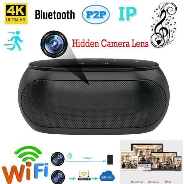 bluetooth speaker hidden cam