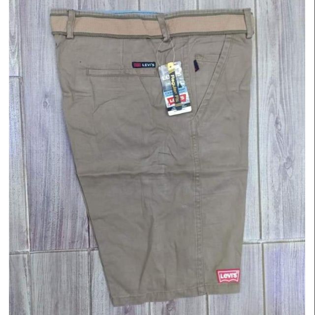 levi khaki cargo shorts