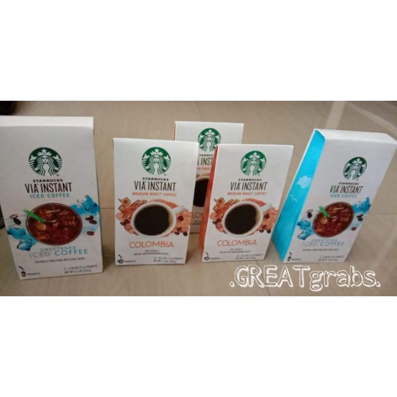 Starbucks Iced Coffee Packets Starbucks Accessories New Starbucks