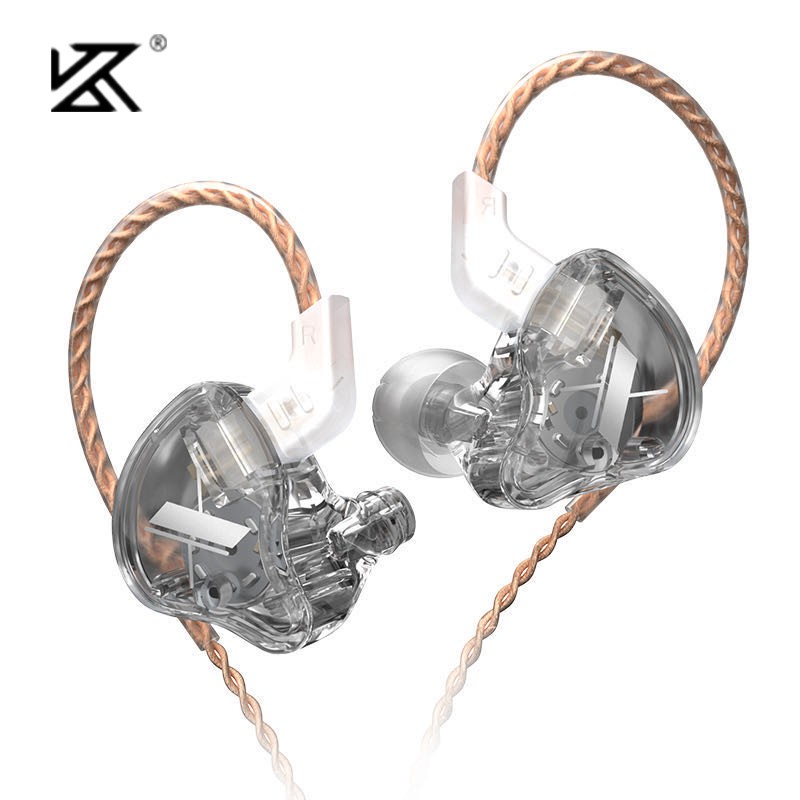 KZ EDX Earphones 1 Dynamic HIFI Bass Earbuds In Ear Monitor Headphones