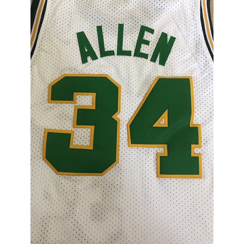 ray allen supersonics jersey