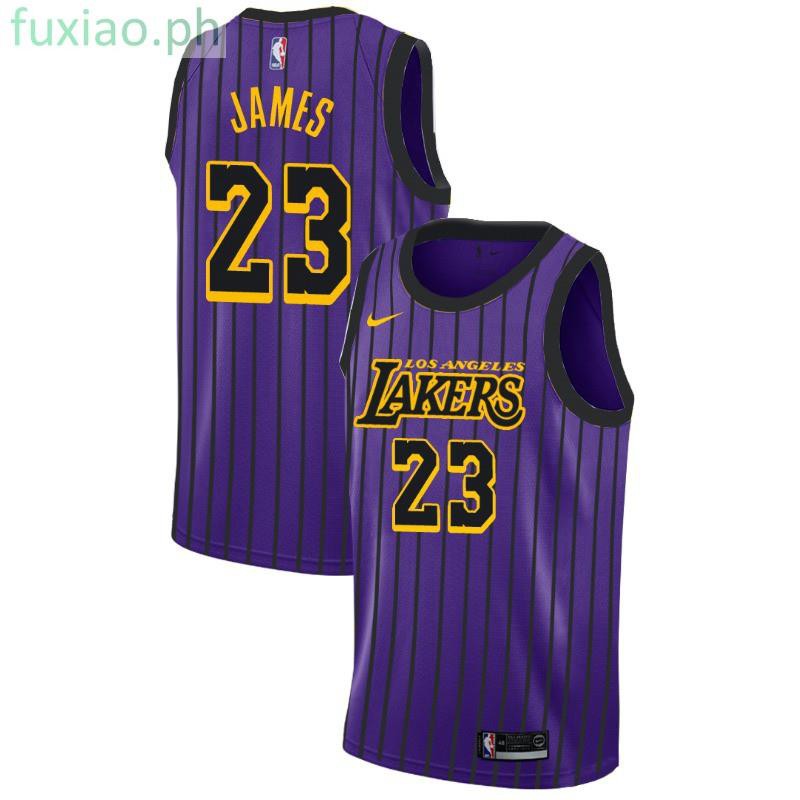lakers 23 jersey purple